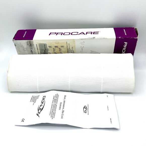 DJO Procare Universal Back Abdominal Rib Cage Support 45”-62” Latex Free Used - Picture 1 of 16